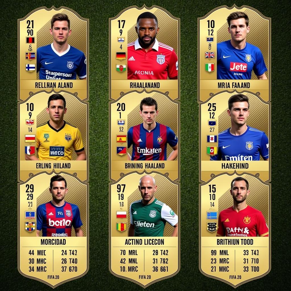 Haaland FIFA Card Progression