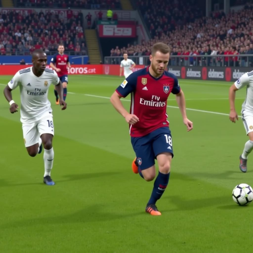 Erling Haaland in FIFA 23 Gameplay