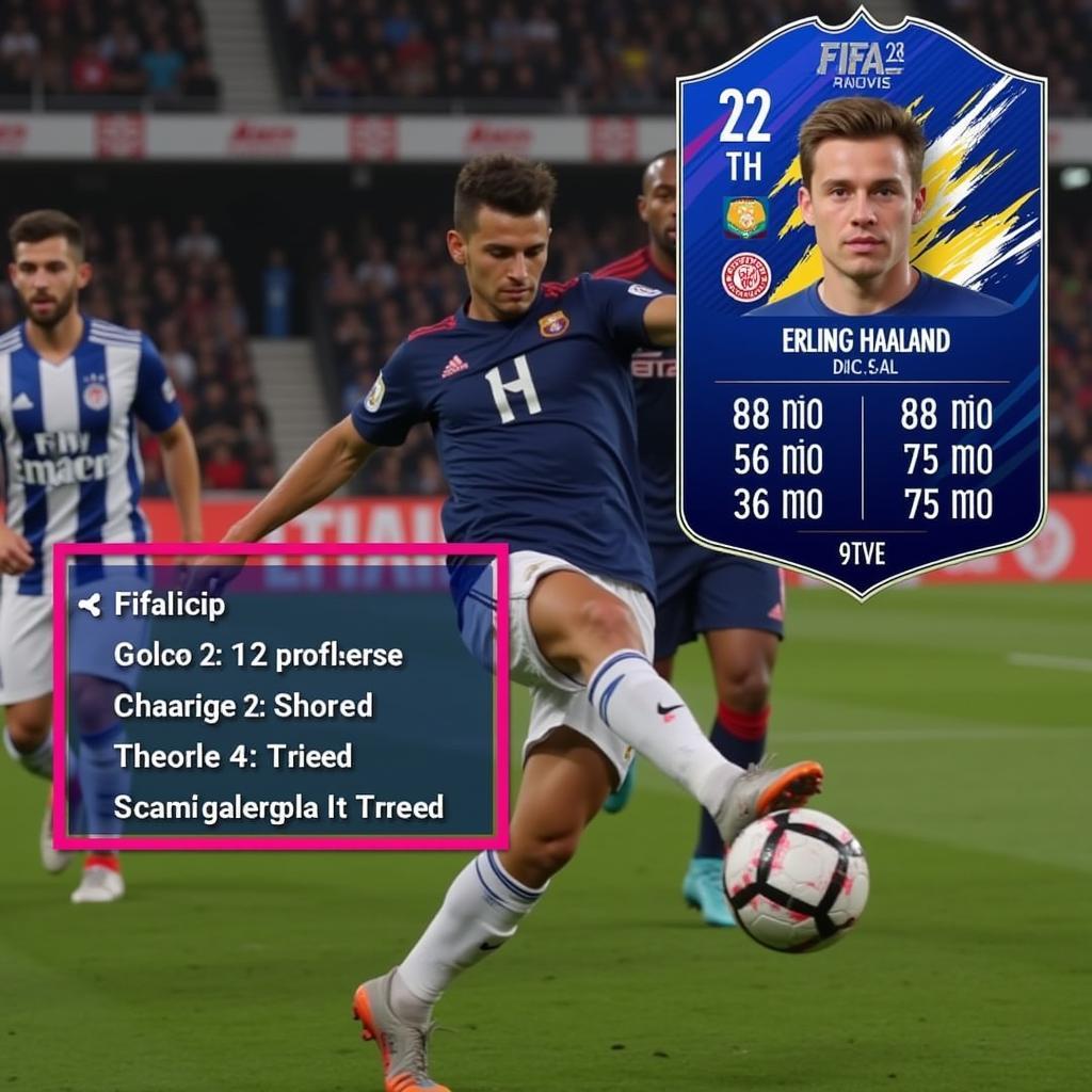 Haaland FIFA 23 TOTW In-Game Screenshot