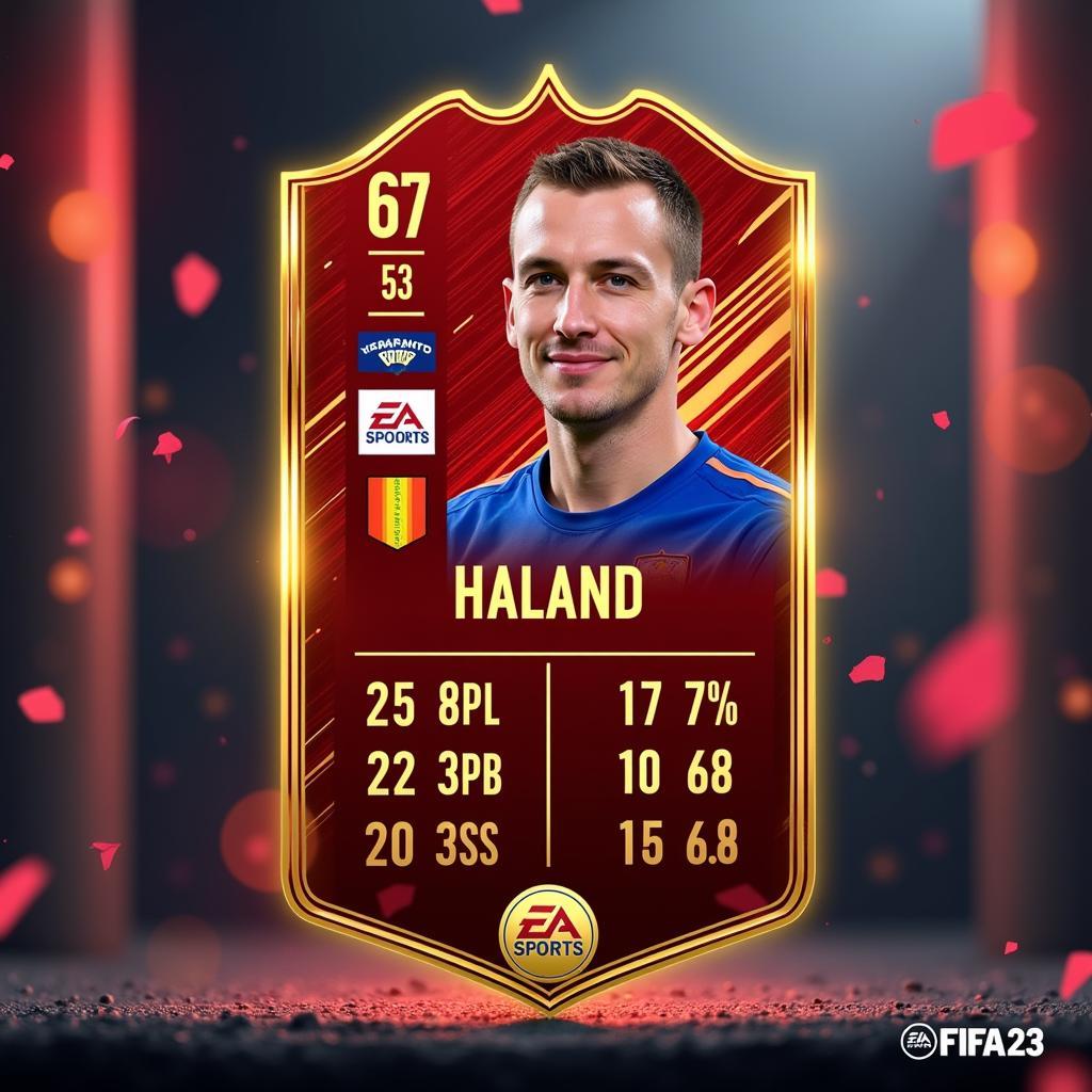 Haaland FIFA 23 TOTY card