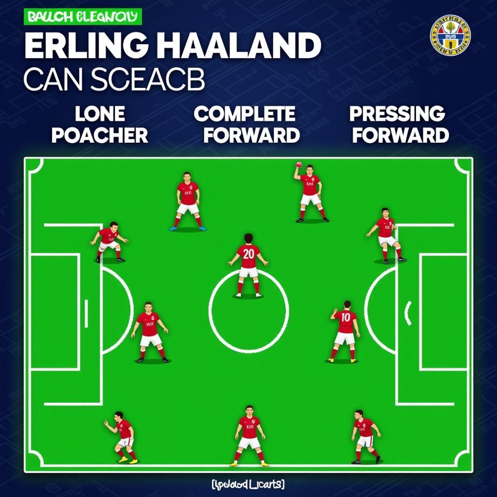 Erling Haaland FM 19 Tactical Deployment