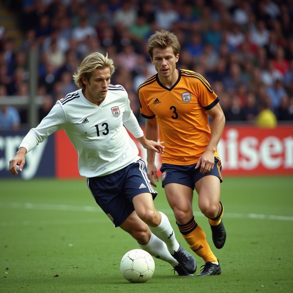 Haaland scoring his third goal on his debut