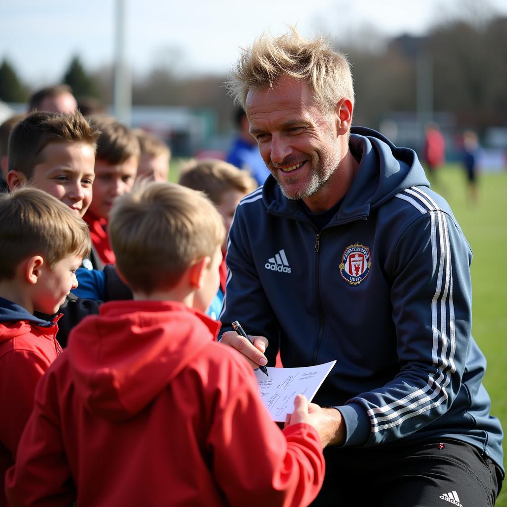 Haaland Inspiring Young Footballers in 2024