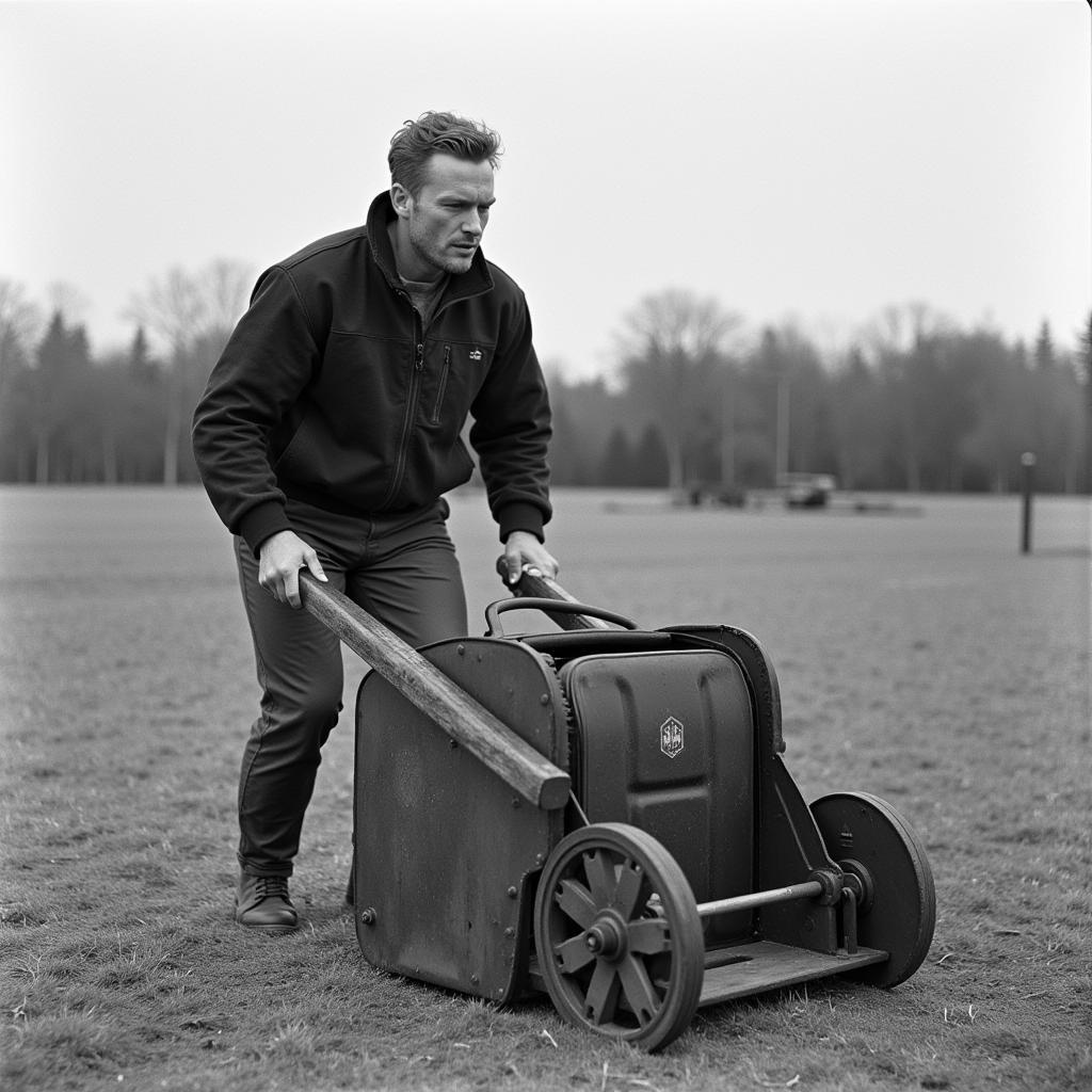 Erling Haaland engaging in intense training