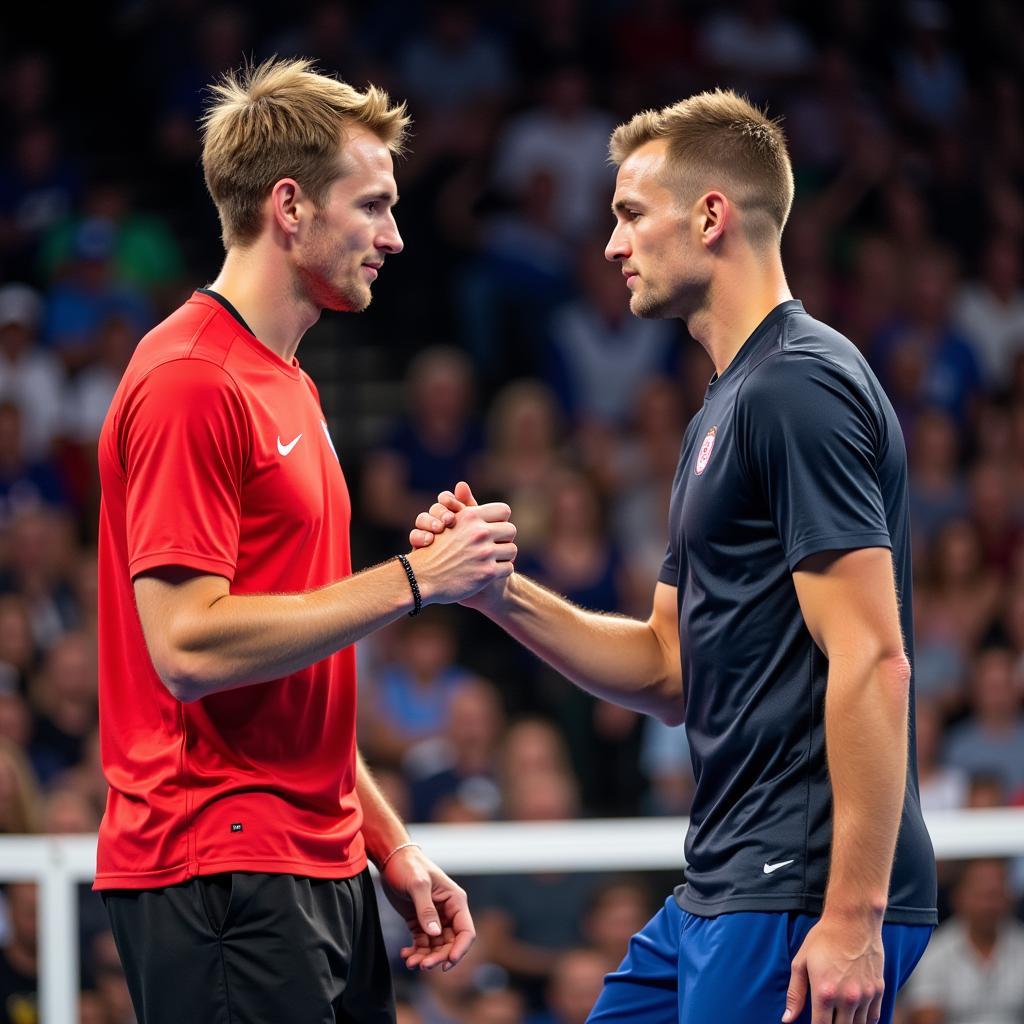 Haaland Kimmich Handshake