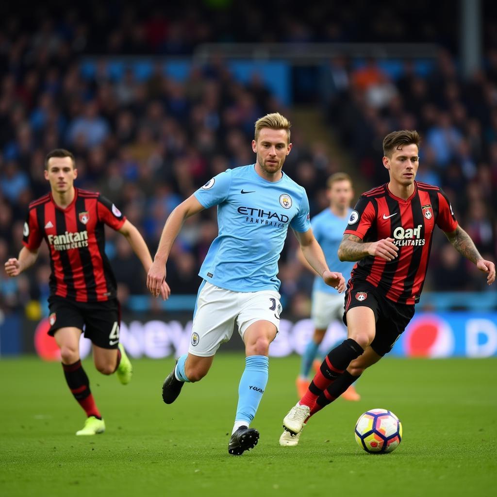 Haaland leads a Manchester City attack