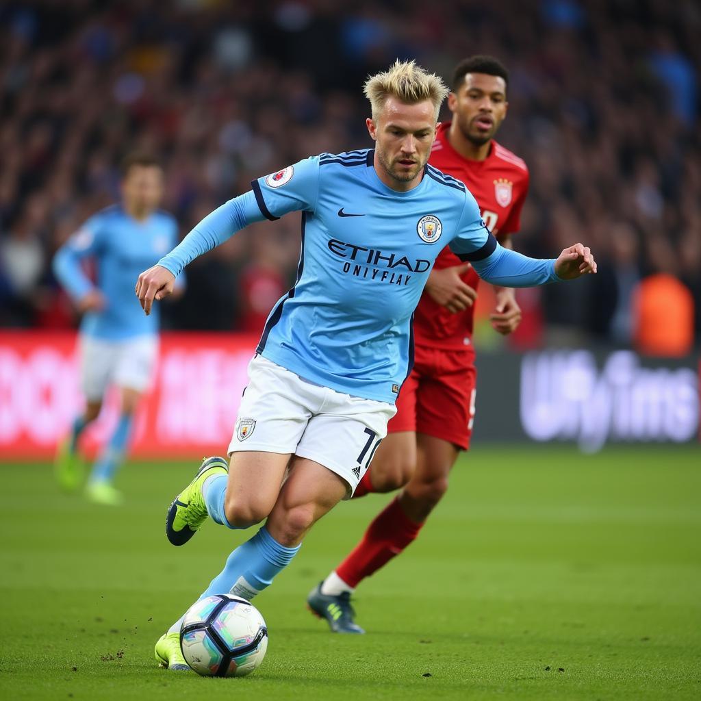 Haaland leads the Man City attack