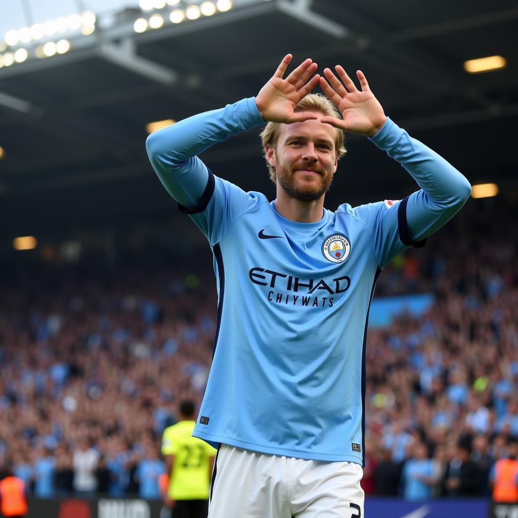 Haaland in his Man City Debut