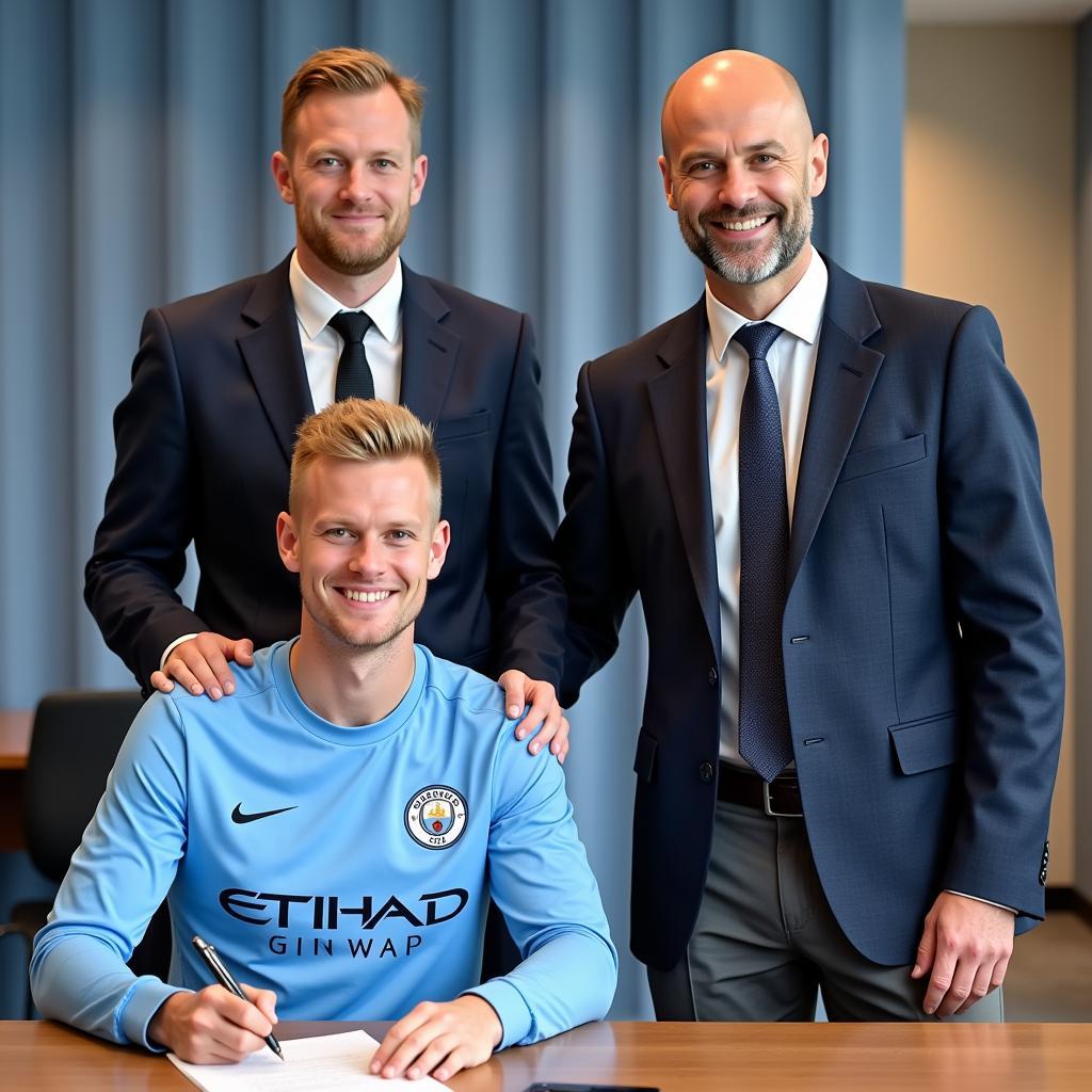 Haaland Signing for Man City