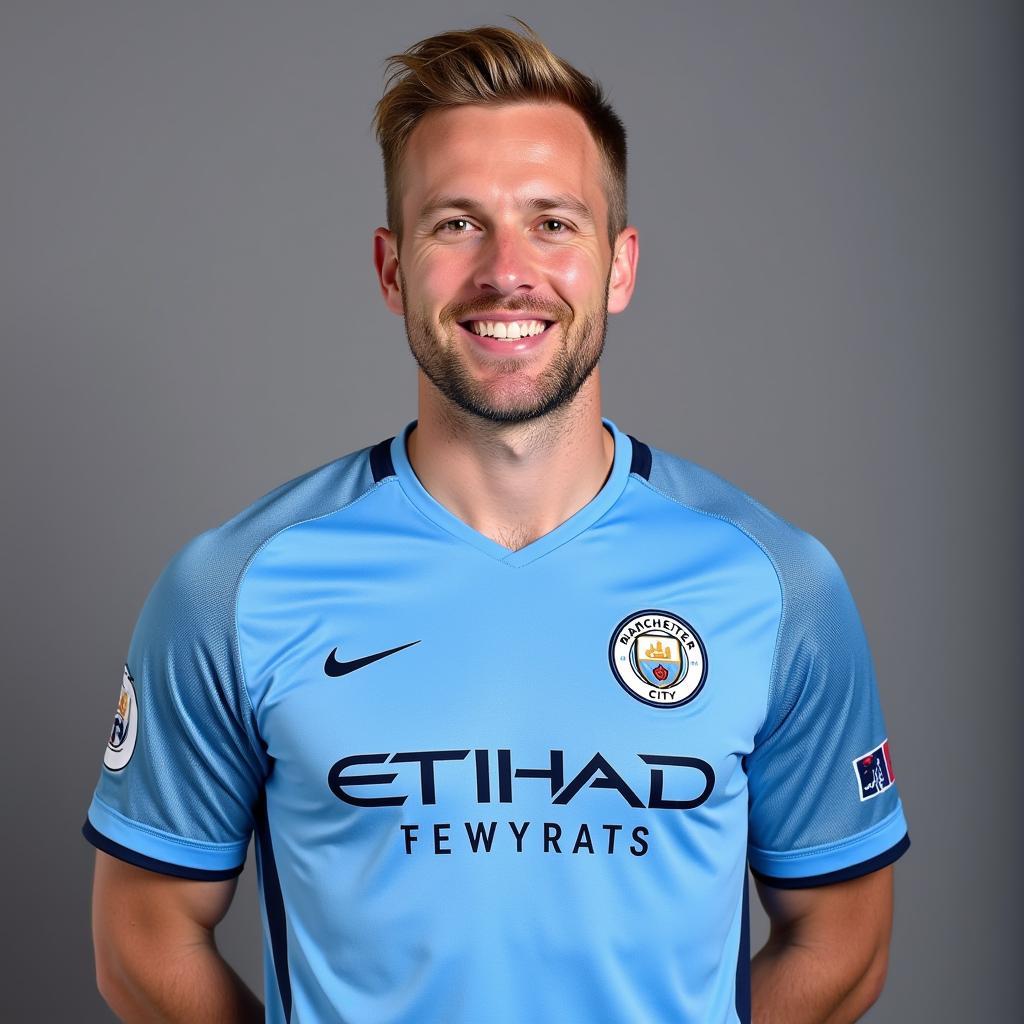 Haaland Signing Ceremony with Man City