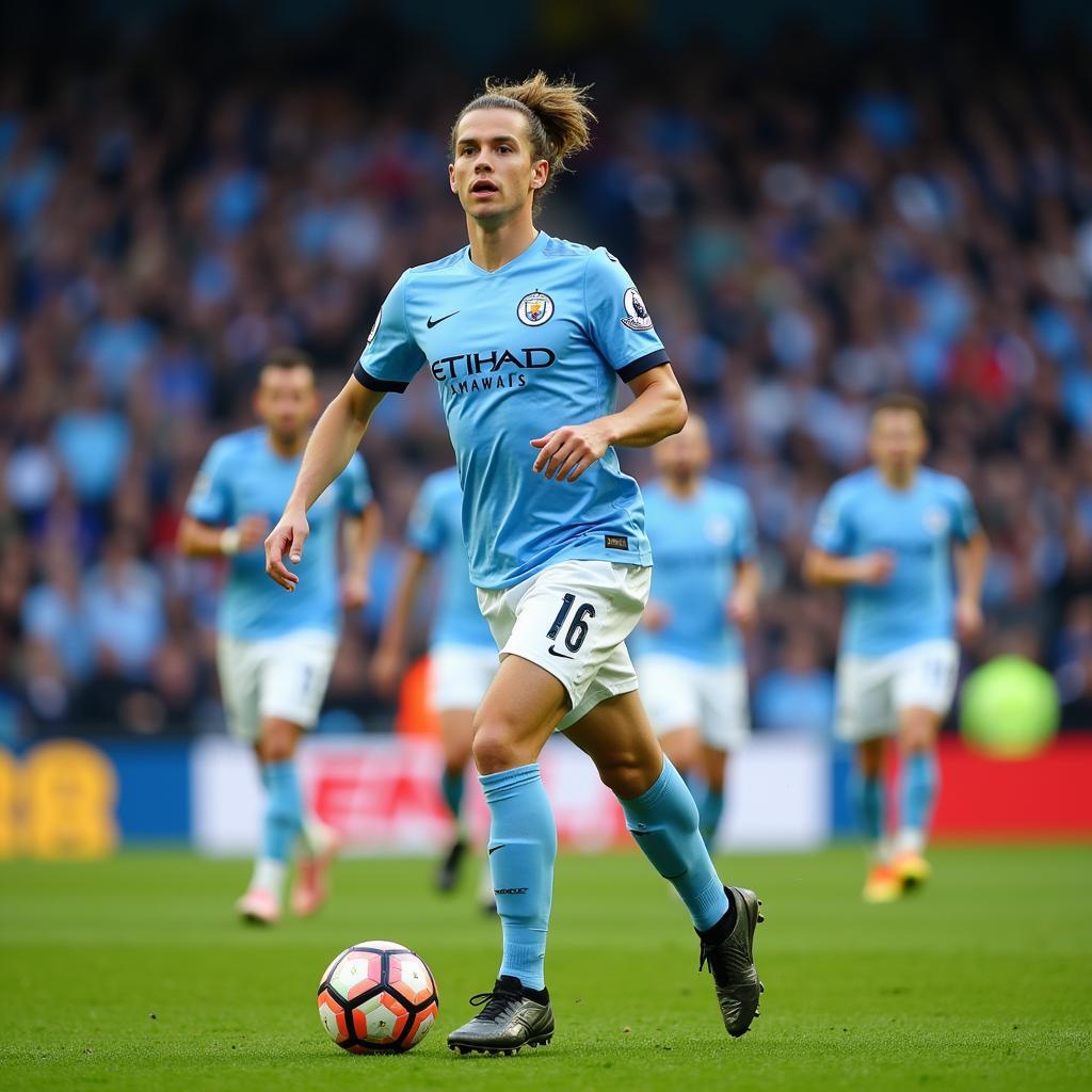 Haaland leading Manchester City's attack