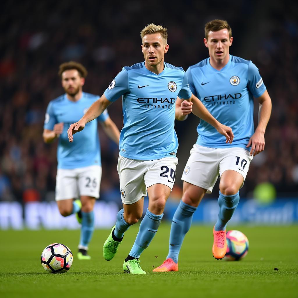 Haaland leads Manchester City's attack