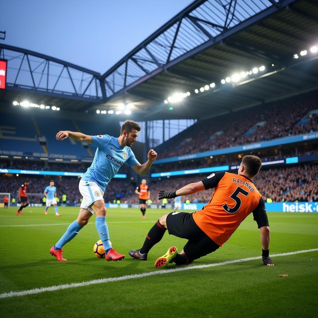 Haaland scores on his Man City debut