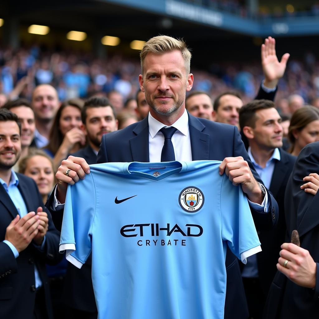 Haaland Manchester City unveiling