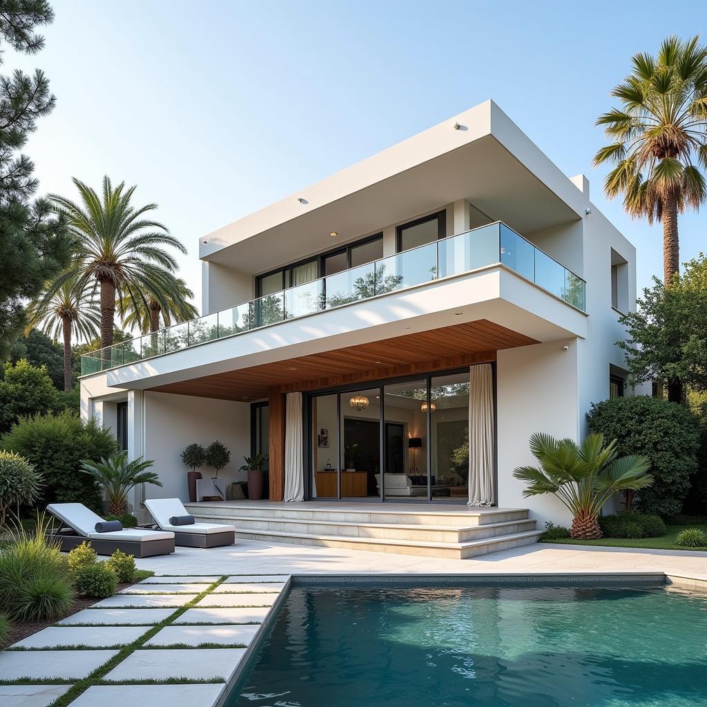 Erling Haaland's Marbella House Exterior