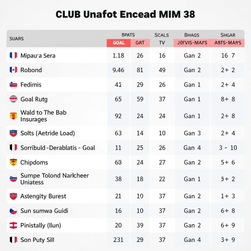 Statistical comparison table of Haaland and Mbappe's career