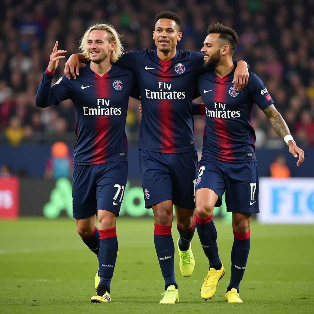 PSG's Star Trio