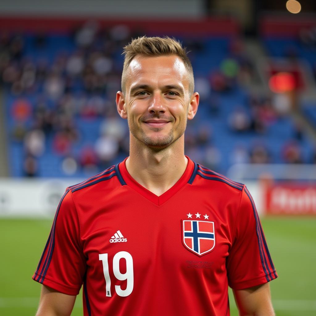 Haaland plays for Norway