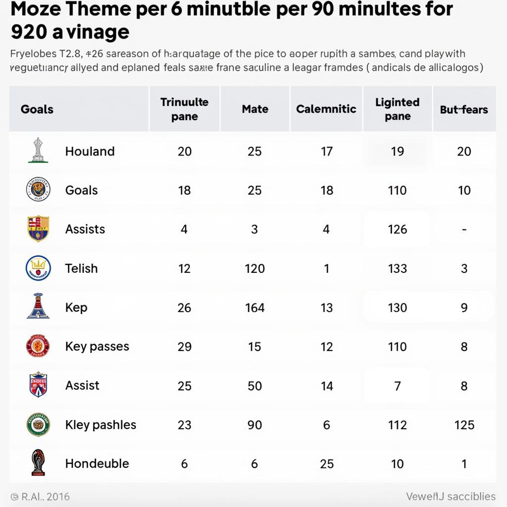 Erling Haaland's overall performance metrics