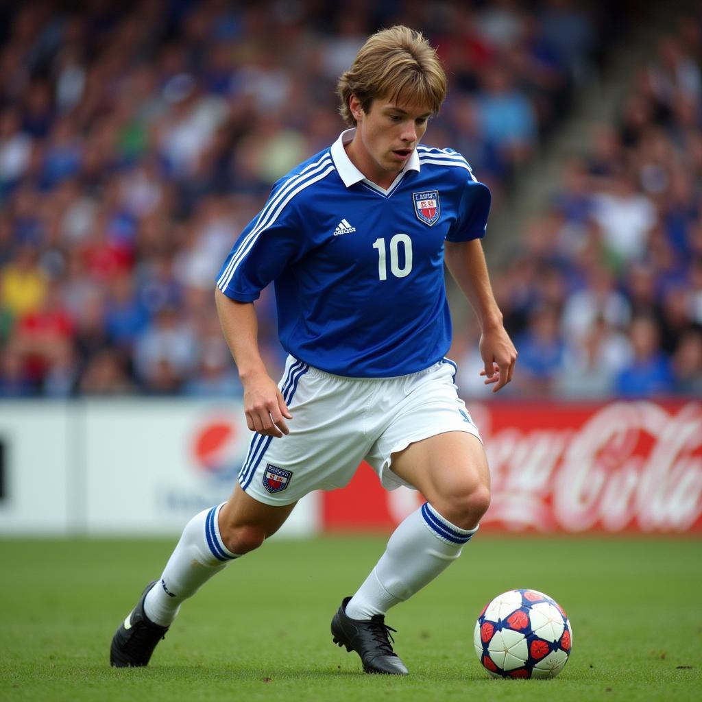 Erling Haaland in action for Molde FK