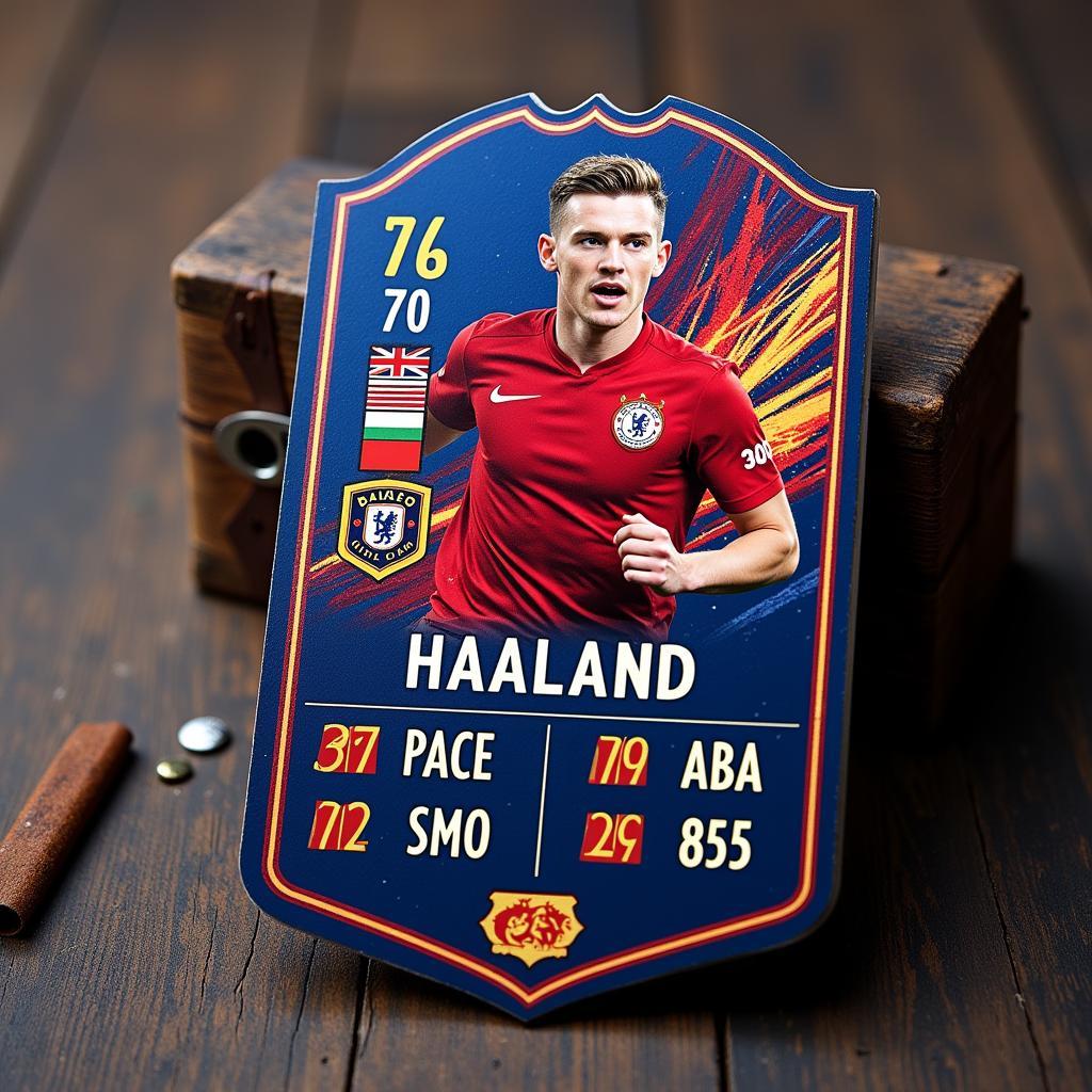 Haaland's Premier League Card Stats