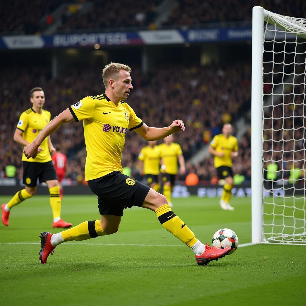 Haaland scores for Borussia Dortmund