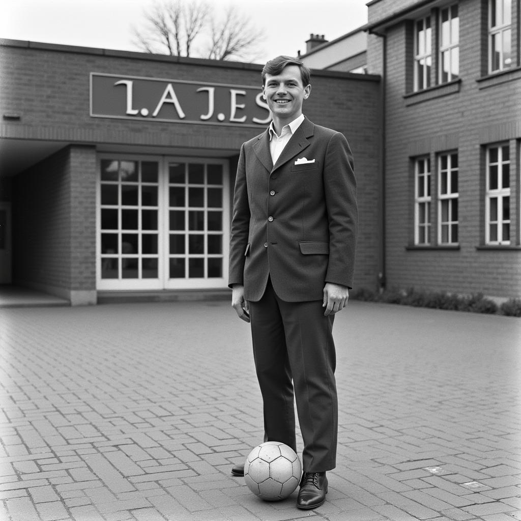 Erling Haaland at St James's University Hospital