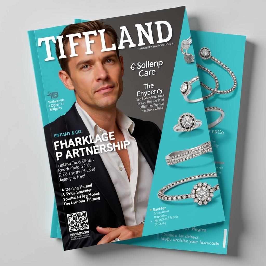 Conceptual image of a Haaland Tiffany collaboration