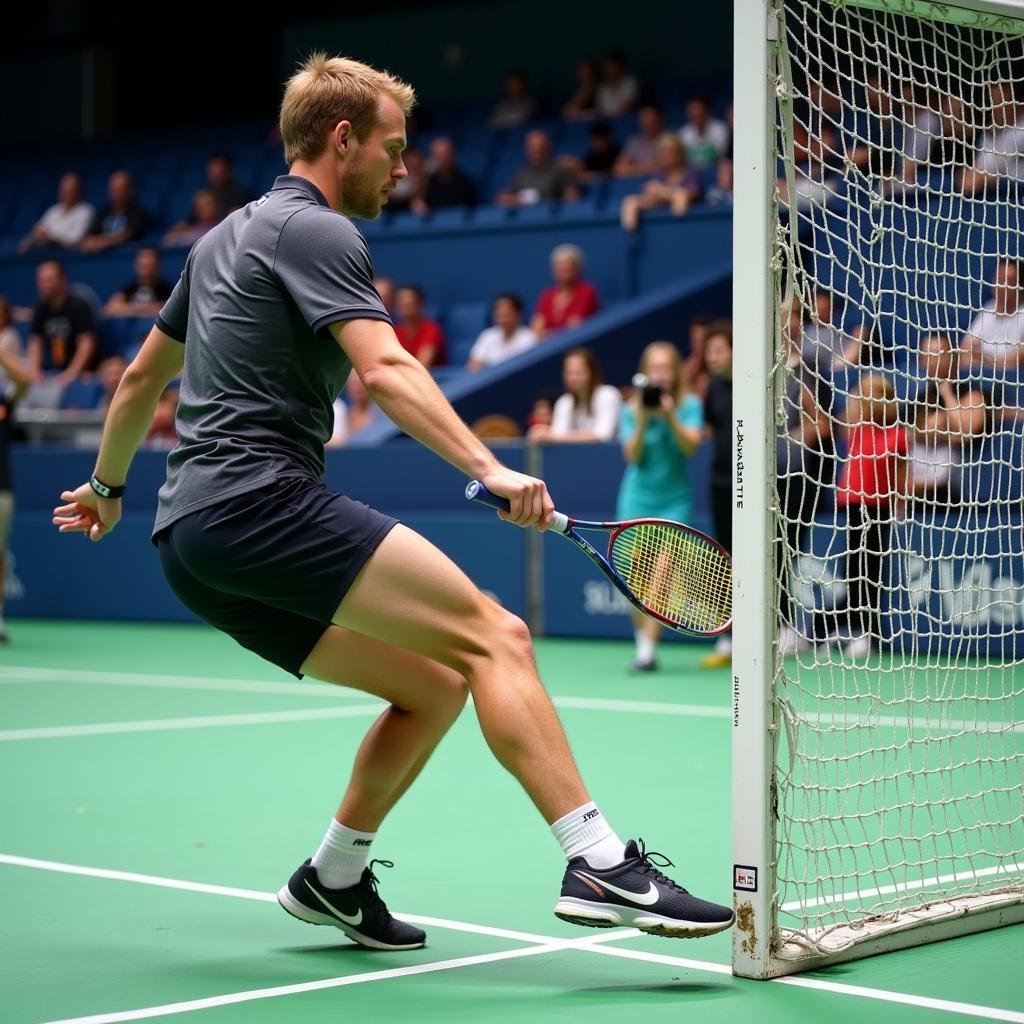 Haaland's Footwork Enables Precise Ball Placement