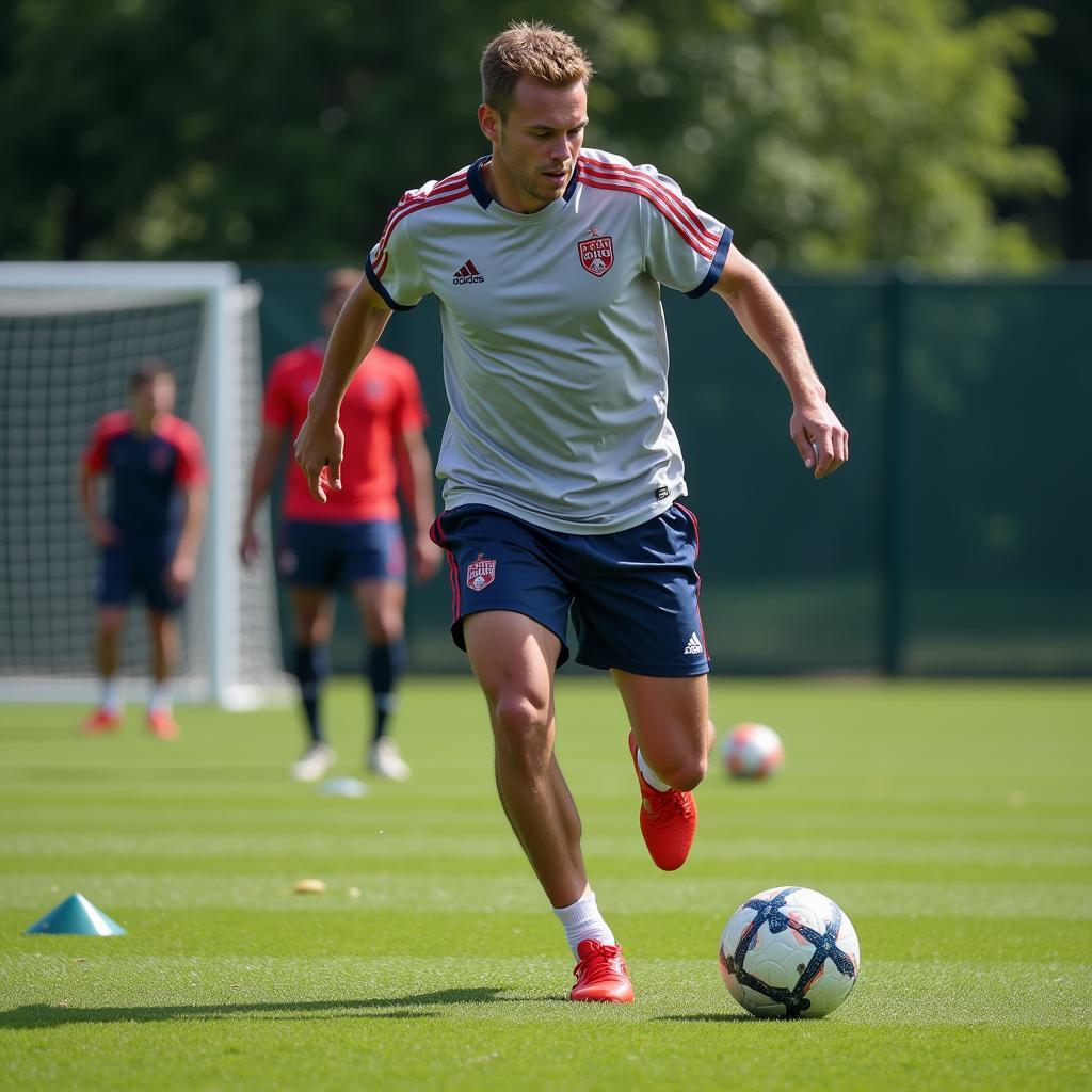 Erling Haaland Training for the European Golden Boot