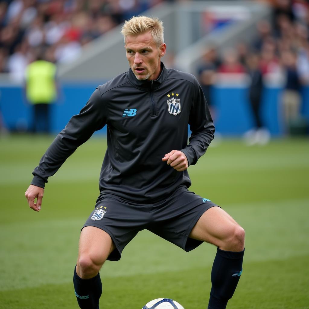 Haaland at the Training Ground