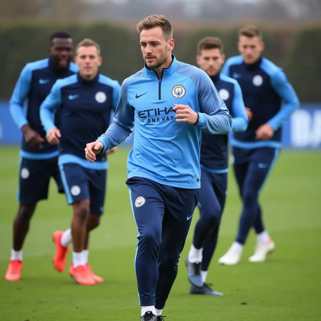 Haaland training intensely with Man City teammates