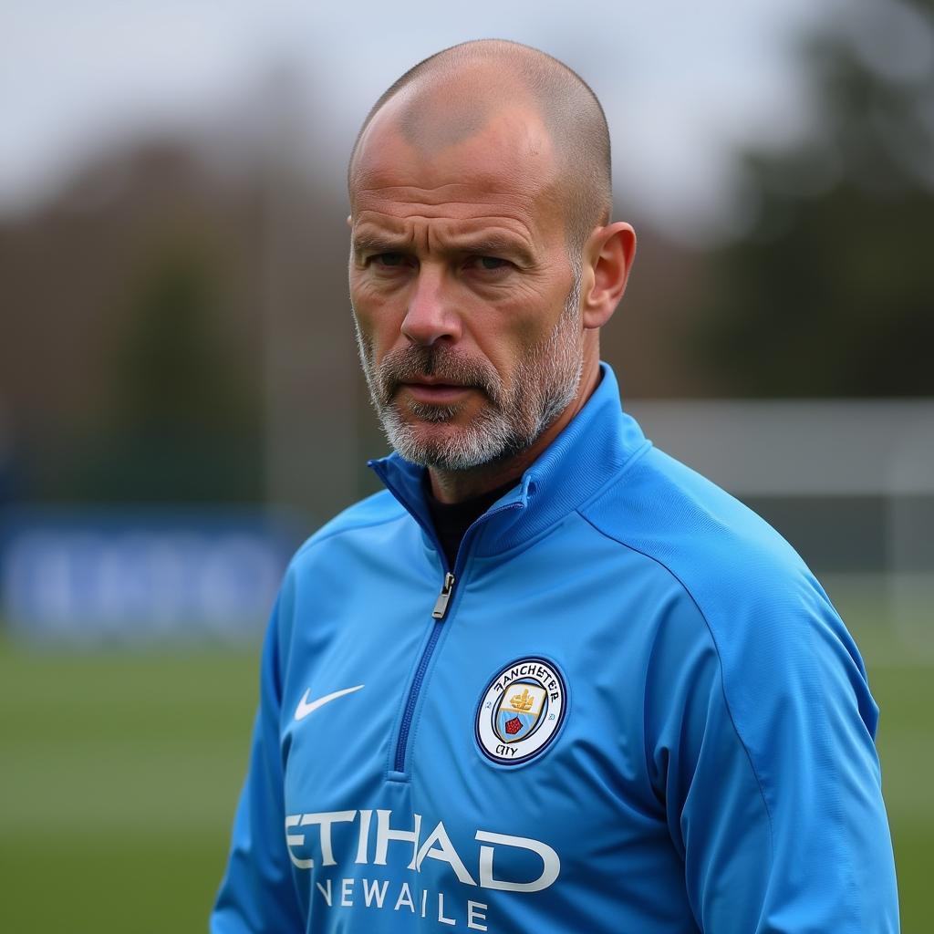 Haaland Training at Manchester City