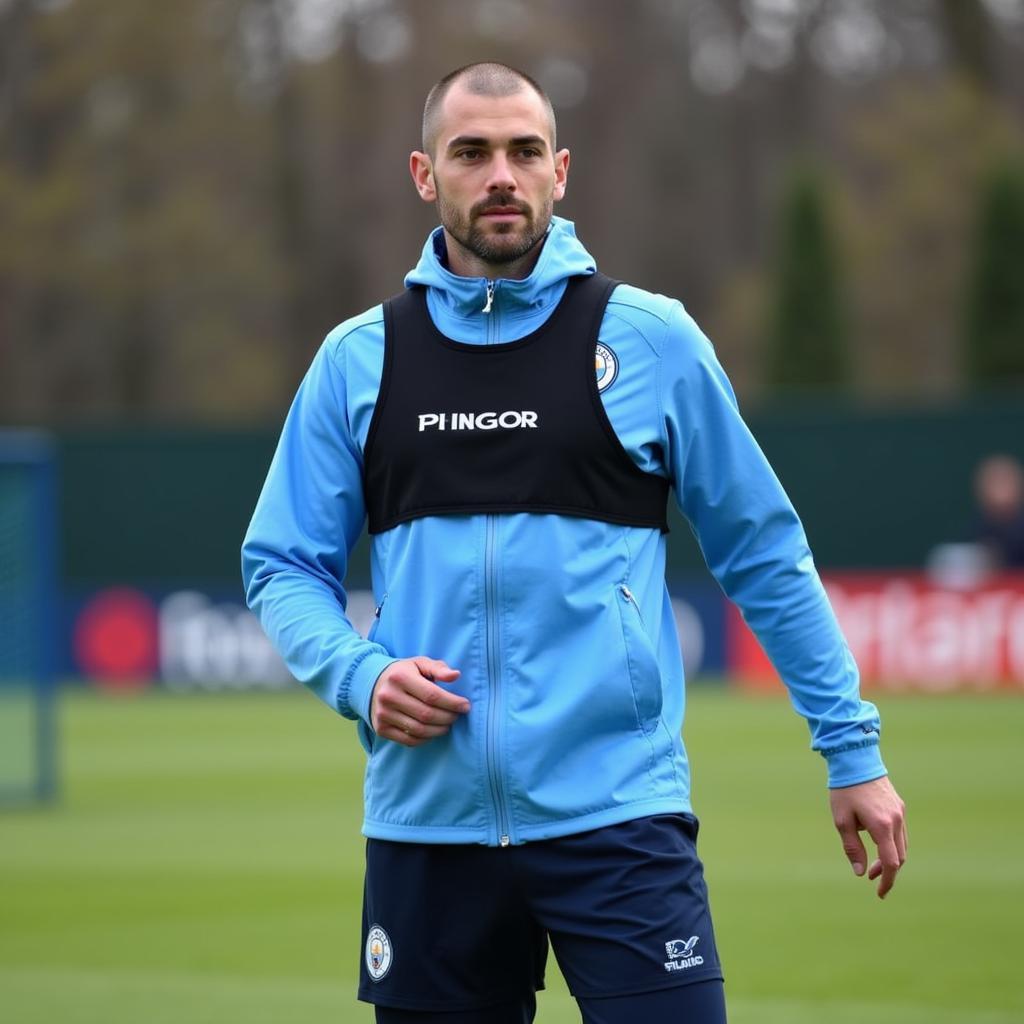 Erling Haaland Training with Manchester City