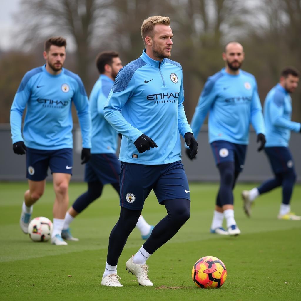 Erling Haaland in Training