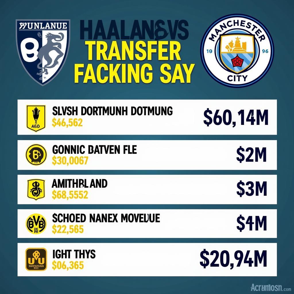 Haaland Transfer Fee Breakdown