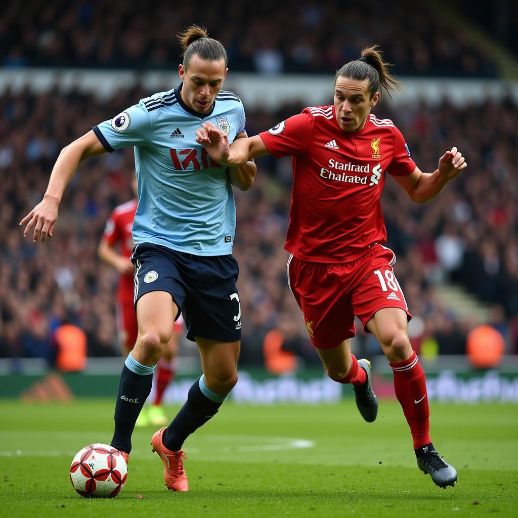 Haaland and Van Dijk Clash in the Champions League