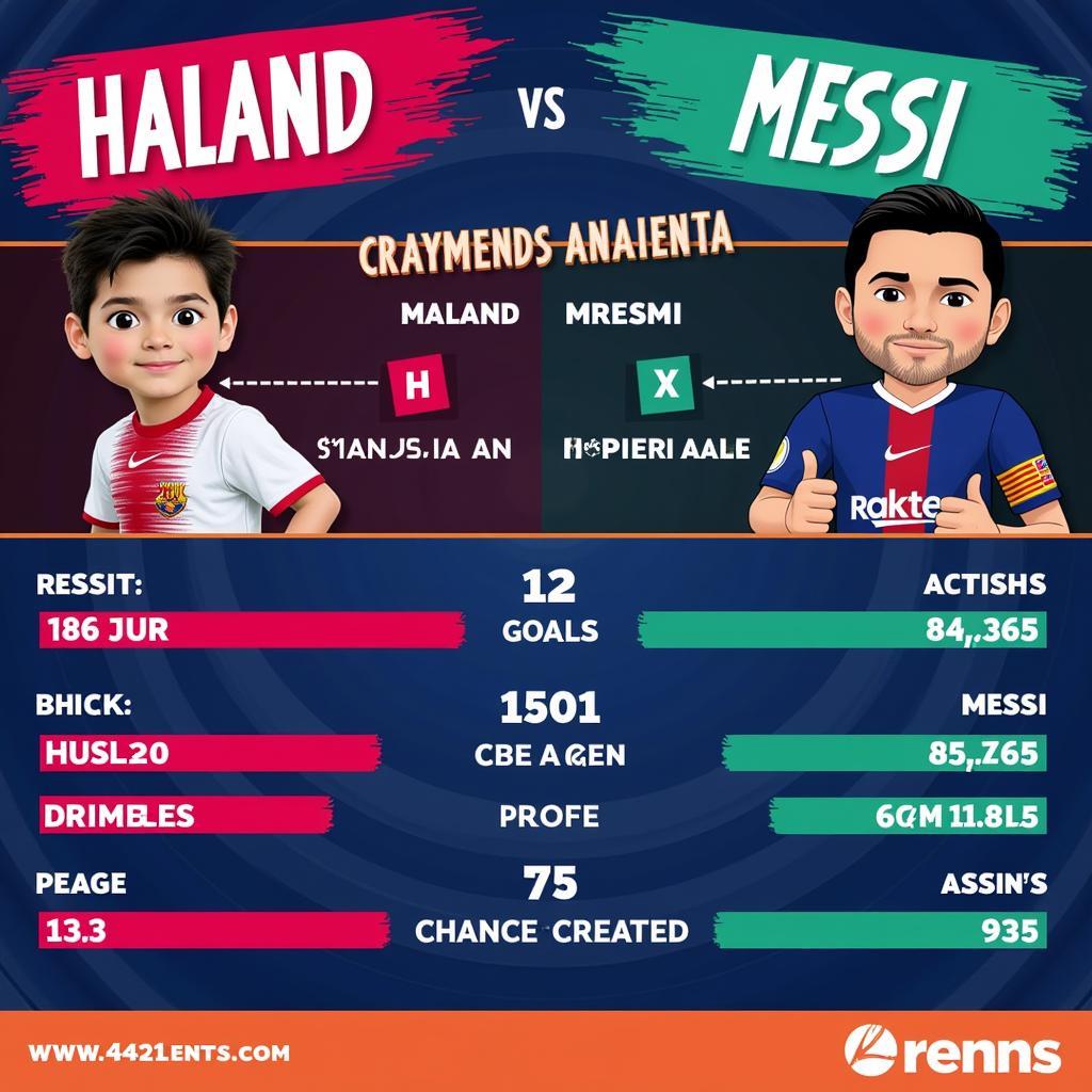 Haaland vs. Messi at 22: A Statistical Comparison