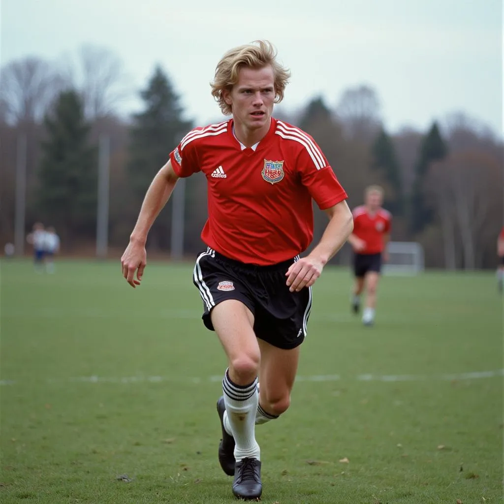 Erling Haaland in his youth career