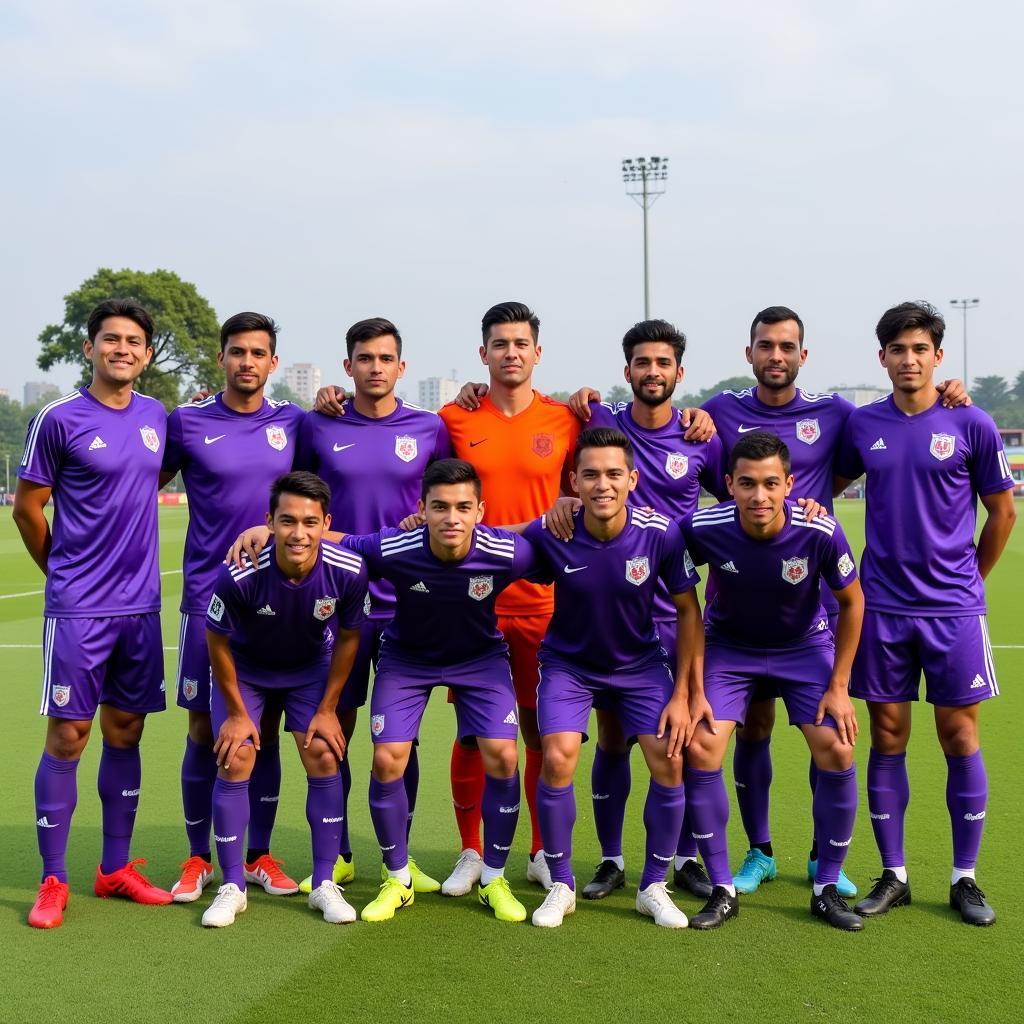 Hanoi FC squad photo