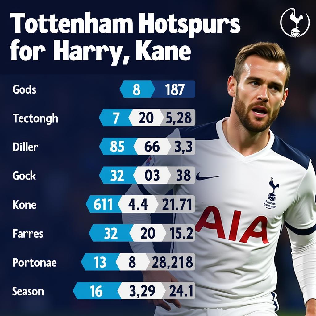 Harry Kane goals for Tottenham