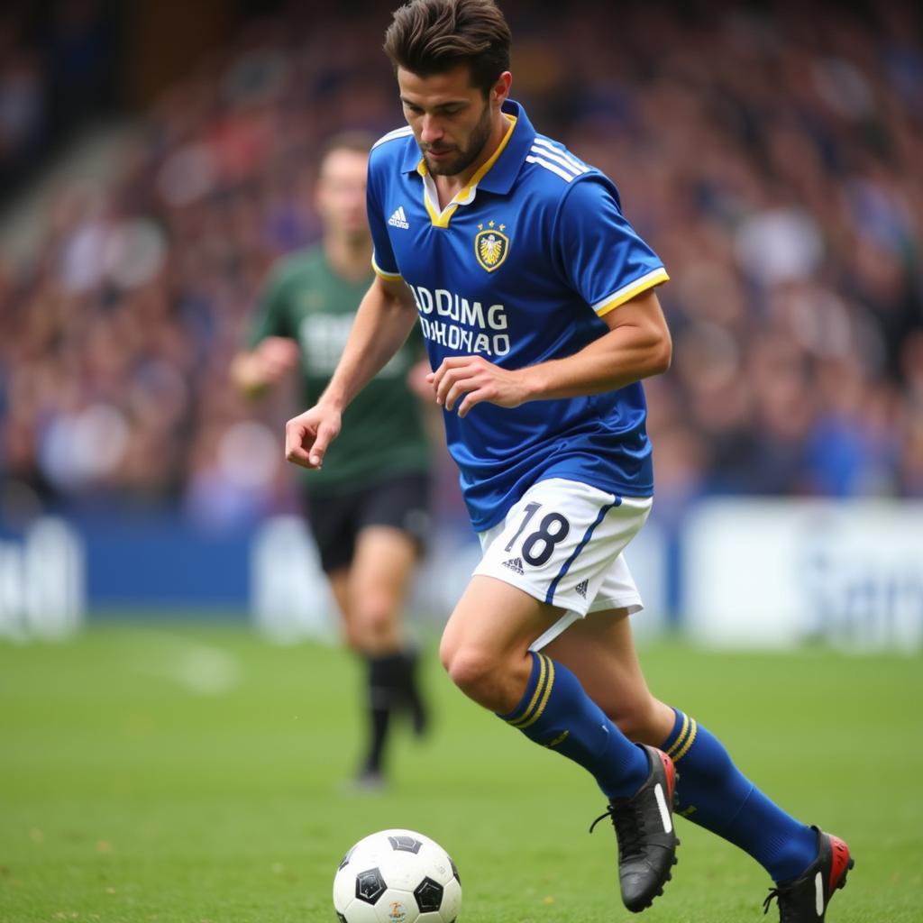 Harry Kewell in Leeds United Jersey