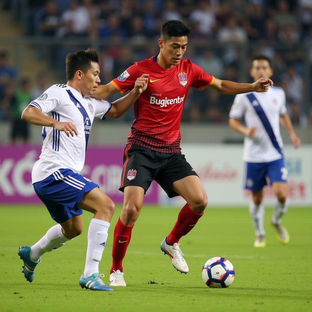 HCMC FC Foreign Player in Action