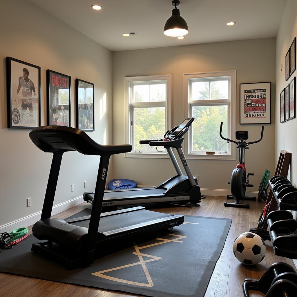 Home Gym Setup for Soccer Training