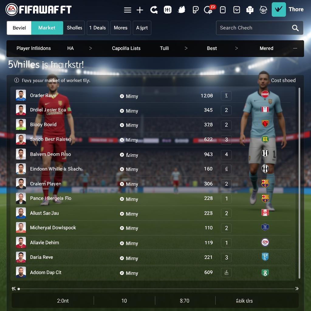 FIFA Online 4 Transfer Market