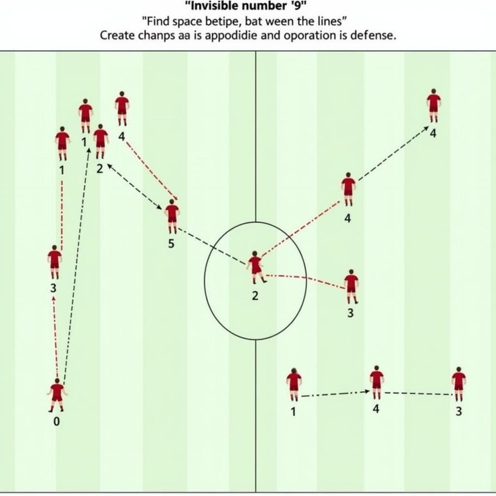 Football Tactics: Invisible Number 9