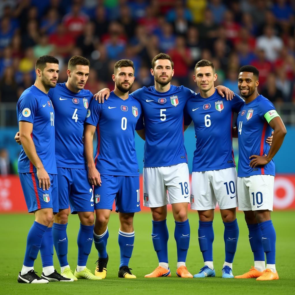 Italian national football team in 2019