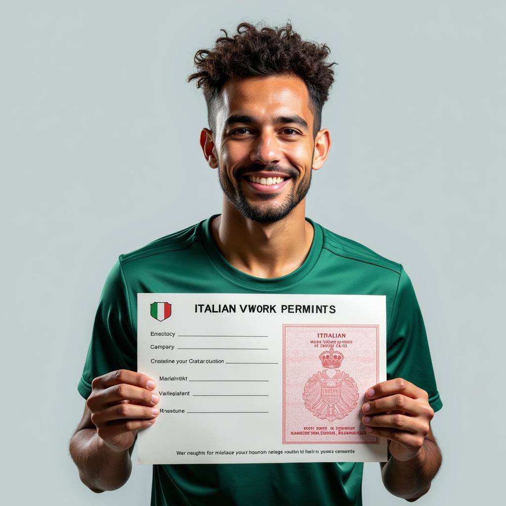 Obtaining an Italian Work Permit for Football