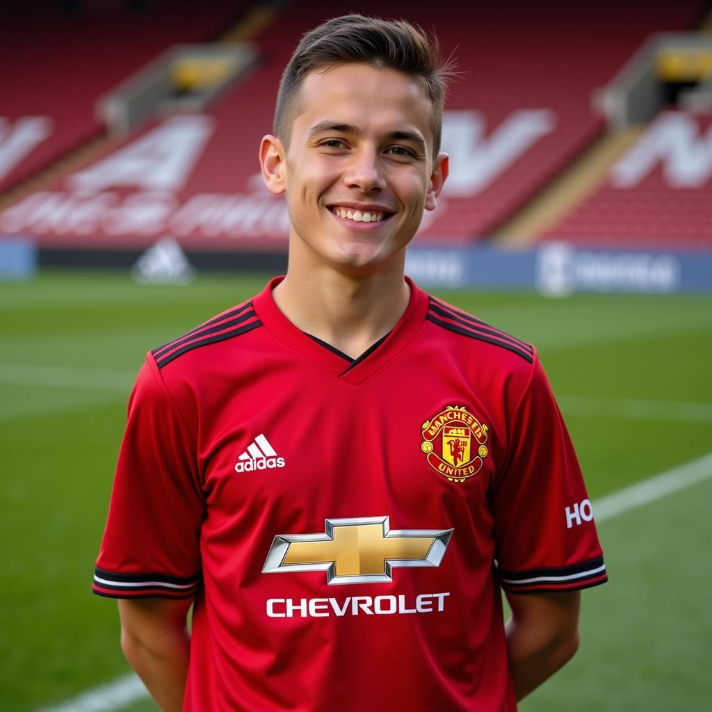 Jacob Harrop at Manchester United