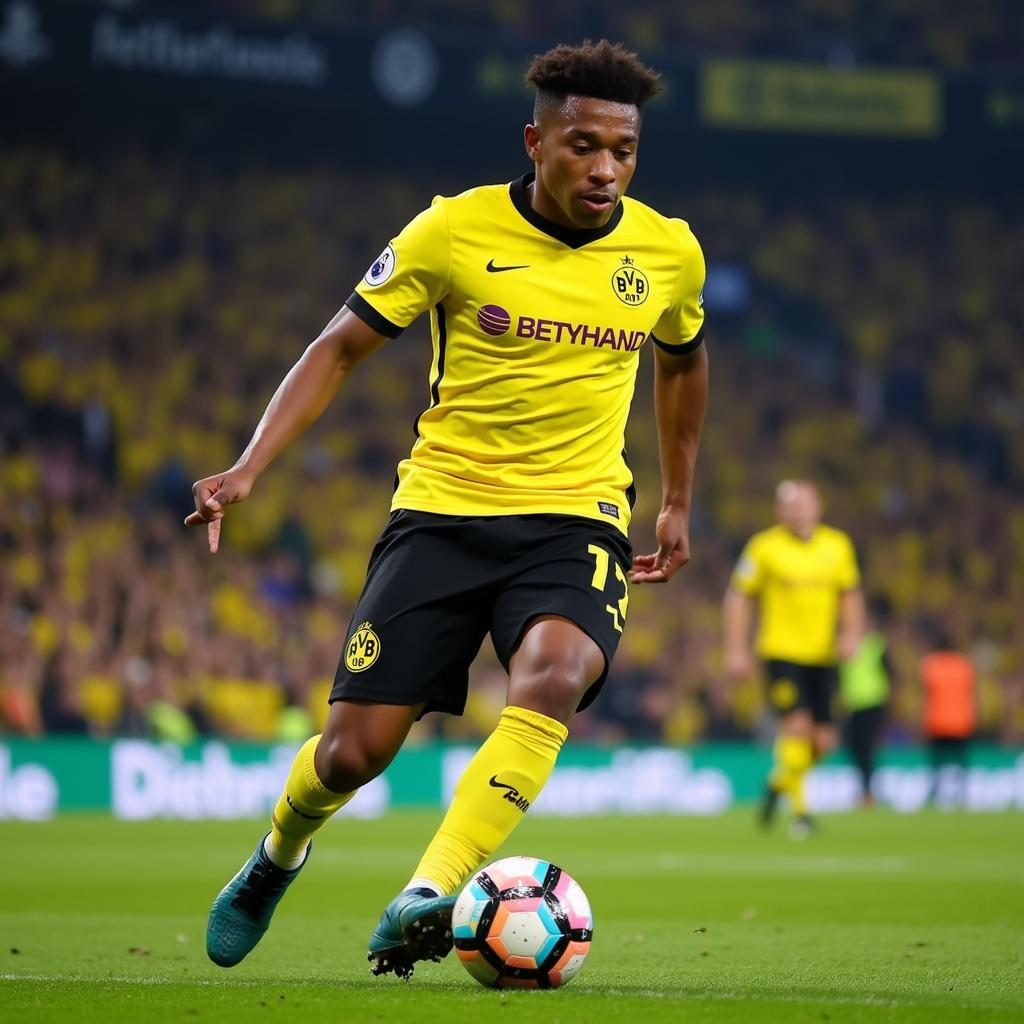 Jadon Sancho in 2019